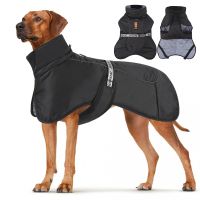 Big Dog Jacket Windproof Winter Warm Dog Clothes for Medium Large Dogs Labrador Coat Golden Retriever Costume Pitbull Outfits Clothing Shoes Accessori