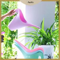 FANFU 1L ปากยาวปาก บัวรดน้ำรดน้ำ สีลูกอมสี พลาสติกทำจากพลาสติก กาต้มน้ำเทน้ำ เครื่องมือทำสวนสำหรับทำสวน ง่ายๆ หัวฉีดยาว พืชพืชพืช