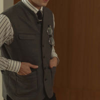 HEIM | Grey Vest | เสื้อกั๊กผู้ชาย ผ้าใยธรรมชาติ