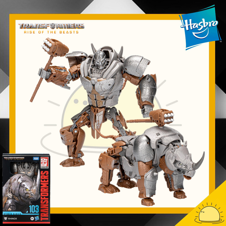 Transformers Studio Series Voyager 103 Rhinox Converting Action Figure  (6.5”) 