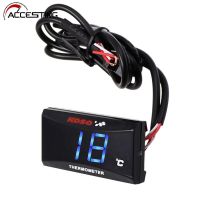 KOSO Water Temperature Gagues LED Digital Display Temp Meter For XMAX250 300 NMAX CB 400 CB500X Sensor Adapter Motorcycle Racing