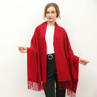 Factory Outlet Gifts Hengyuanxiang 2022 Wool Thickened Shawl And Cubes Fashionable Business Pure Scarf