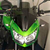 ★ รถจักรยานยนต์สำหรับ Kawasaki Z 750 2007-2008-2009-2010-2011-2012กระจกบังลมควันสีดำพร้อมโครงรองรับ