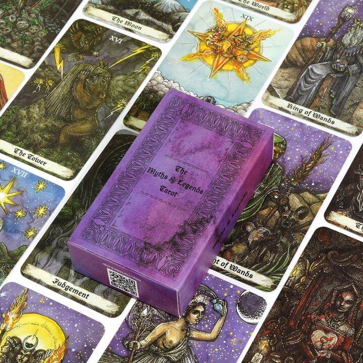 The Myths And Legends Tarot Deck 78 Card With Richly Detailed