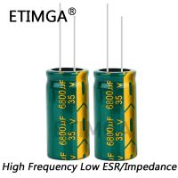 1pcs/lot 35v 6800UF aluminum electrolytic capacitor size 18*35 6800UF35V 20% WATTY Electronics