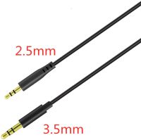 3.5mm Aux cable Male to 2.5mm Jack Male AUX Audio Stereo Headphone Cable 3.5 mm Aux Audio Cable Cord for Phone Earphone Cables