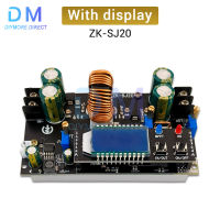 ZK-SJ20 7-80V 20A DC DC Buck Converter โมดูลแหล่งจ่ายไฟ DC 1.4-79V ปรับแรงดันไฟฟ้าโวลต์มิเตอร์ Step-Down