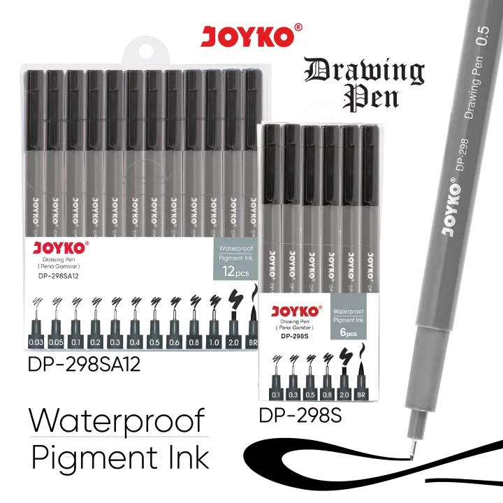Drawing Pen Pena Gambar Joyko DP-298S~298SA12