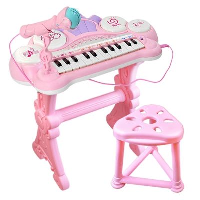 ℡☋ 24 Keys Electronic Keyboard Piano Organ Toy Multifunctional Kids Educational Gift Children Musical Instrument Dropshipping