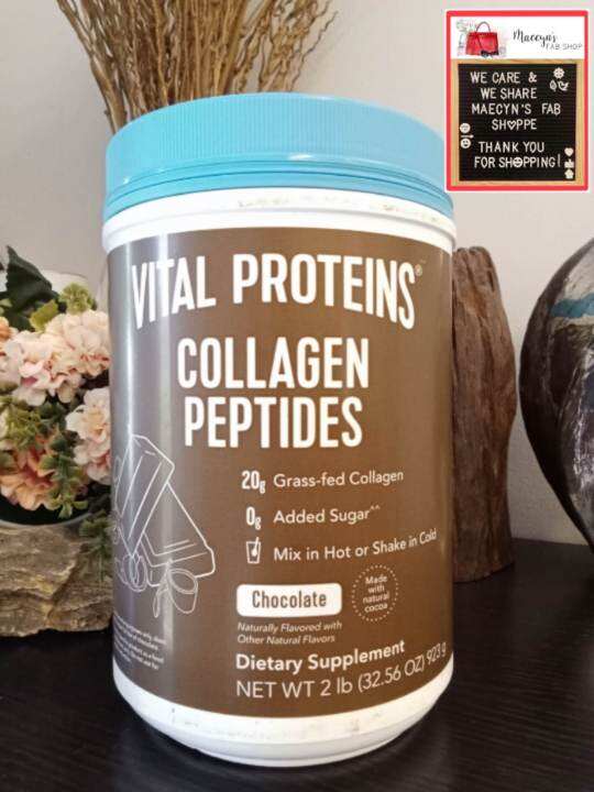 Vital Proteins Collagen Peptides Chocolate Lazada Ph 1161