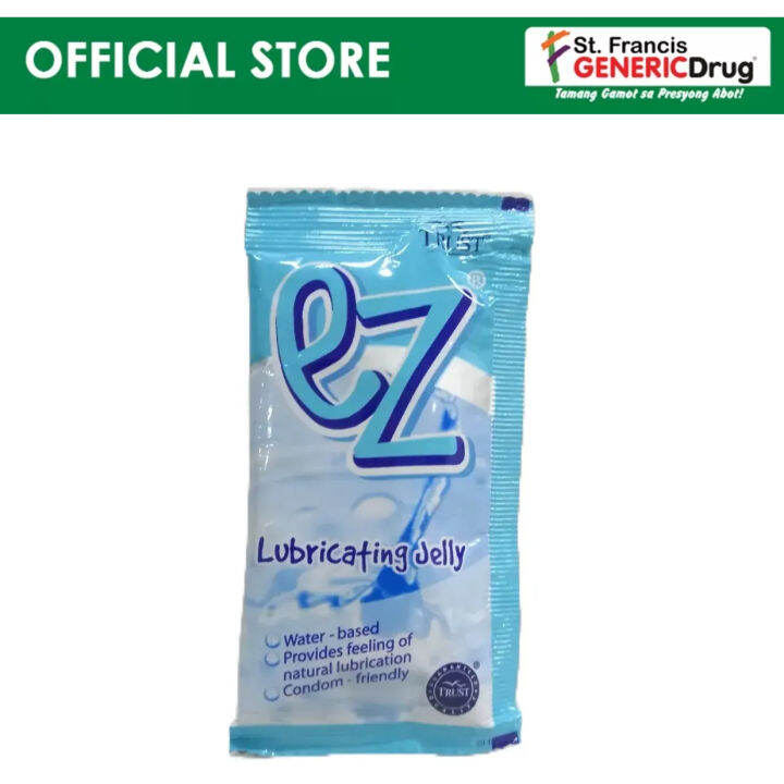TRUST ® EZ Lubricating Jelly 10g Sachet Lazada PH