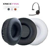 Oncepink ที่ปิดหูจุกหูฟังสำหรับหนังเทียมสายรัดสีดำ C320 C310หูฟังกันกระแทก