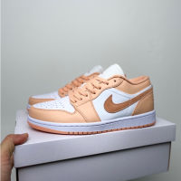 2023 Original J1 Low WMNS "Sunset Haze" Casual Shoes For Women Men Basketball Shoes