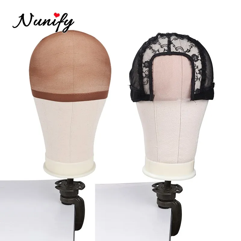 Nunify 21 22 23 24 25 Mannequin Head For Wigs Head With Stand