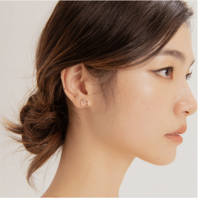 Gails EFK482 Knot Loop Earrings