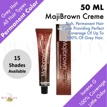 LOREAL Majirel Hair Color 6.45 Dark Copper Mahogany Blonde - Cashmere  Cosmetics