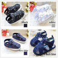 Baby Fashion Cute Girl Boys Sandals Soft Bottom Beach Shoes Casual Canvas Breathable Toddler Shoe For 0-18 Months