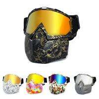 Motorcycle Goggles Mask Anti-Fog Snowboard Skiing Goggle Outdoor Sport Windproof Cycling Ski Mask Off Road Bike Bicycle Glasses