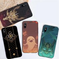 Silicone Anti-drop TPU Phone Case for Apple iPhone  11  Pro  Max  X  XS  XR Genshin Impact Combo