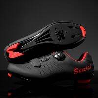 รองเท้าขี่จักรยานลื่น spikes ล็อคถนน mtb ผู้ชายสวมทนรองเท้าผ้าใบกันลื่นพื้นรองเท้าระบายอากาศ