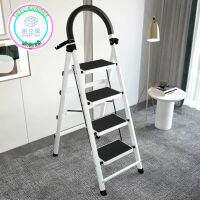 TOFU SAFETY STAIRS บันไดเหล็ก สีสแตนเลสสตีล พับเก็บได้ สะดวก แข็งแรง แบบ3ชั้น 4 ขั้น 5 ชั้นและ 6 ชั้น