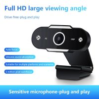 ❁✇ 2K/1080P/720p/480p HD Webcam Web PC Camera Cam With Microphone Rotatable Suitable For Live Broadcast Video Calling Conference