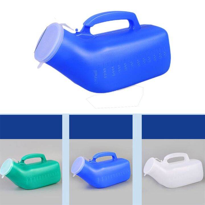 PCUTE 1200ml Helper Urine Pee Handle Travel Car Mobile Toilet Urinal