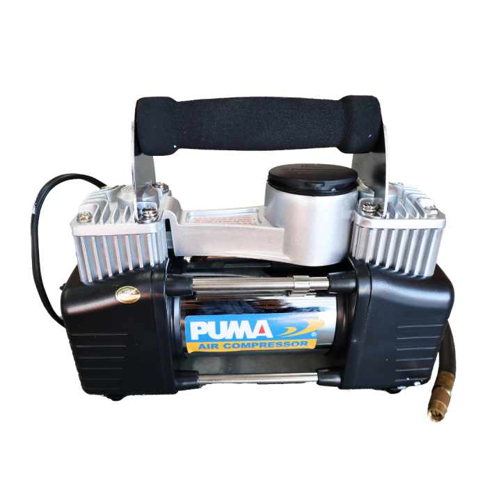 puma-ปั๊มลมใช้แบตเตอรี่-12v-cd6012v-ปั๊มลมใช้แบต-ปั๊มลมในรถ-ปั๊มลมพกพา-ปั้มลม-ปั๊มลม
