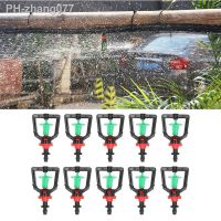 10PCS/set Rotating Sprinkler G Type Micro Spayers Nozzles w/ Barb Garden Dirp Irrigation Watering System