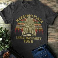 เสื้อยืด Die Hard Nakatomi Plaza Christmas Party 1988,เสื้อคริสต์มาสตลก