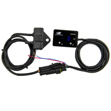 Turbo Boost Gauge,Turbo Boost Meter,3.0 Bar LED Car Modification Turbo  Boost Gauge Meter Pointer DC12V