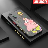 เคส JIUMOO สำหรับ Huawei Nova 5T Honor 20 Pro เคสลายการ์ตูน Gourmet Pai Daxing บางขอบสี่เหลี่ยมด้านข้างดีไซน์ใหม่มีน้ำค้างแข็งโปร่งใสกันกระแทกแข็งเคสมือถือปลอกซิลิโคนคลุมทั้งหมดเคสนิ่มป้องกันกล้อง