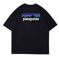 Patagonia Patagonia heavyweight multi-language protection home printing couple loose round neck T-shirt summer