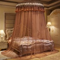 【LZ】☫  Kid Baby Bed Canopy Bedcover Mosquito Net Curtain Bedding Romantic Baby Girl Round Dome Tent Cotton