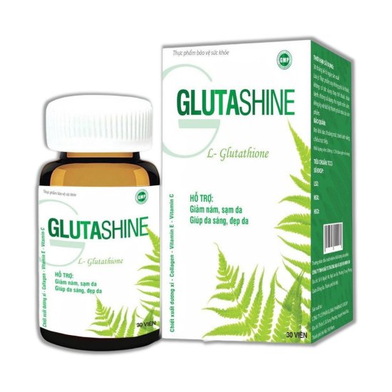 Viên uống trắng da glutashine bổ sung chất chống oxy hóa - ảnh sản phẩm 1