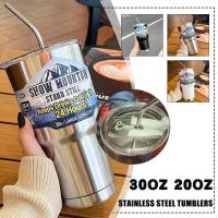 30oz 20oz Stainless Steel Tumblers /Iced Americano Bottle/ Mug /Car Bottle Thermos Stainless Water Cups Steel Cup Flask Thermos 304 I3M8