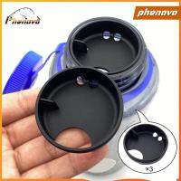 Phenovo แผ่นซิลิโคนรองปาก3ชิ้นน้ำหนักเบา53มม. หมวกเครื่องดื่มทนทาน