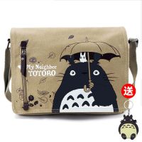 Ghibli การ์ตูนสบายๆความจุขนาดใหญ่ Totoro ผู้ชายของ Messenger กระเป๋าผ้าใบ C Rossbody กระเป๋าสะพายอะนิเมะกระเป๋า Andbags หญิงแนวโน้ม