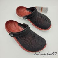 รองเท้าลำลอง Crocs LiteRide 360 Clog (สีดำ/แดง)