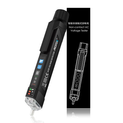 MESTEK AC20 digital voltmeter Inligent Non-contact Pen Alarm voltage detector meter ac voltmeter tester auto tachometer