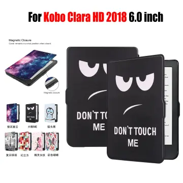 Leather Case Cover for Kobo Clara HD 6 inch eReader Painted Slim  Lightweight New