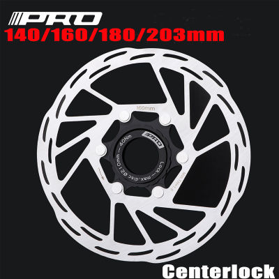 CenterLock ไฮดรอลิดิสก์เบรกโรเตอร์140160180203มิลลิเมตร MTB จักรยานถนน MTBHeat กระจายกลางล็อคแผ่นผ้าเบรคศูนย์ล็อค