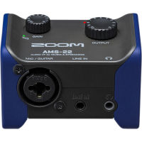 Zoom AMS-22 *ของแท้รับประกัน1ปี* ออดิโออินเตอร์เฟส 2x2 USB-C Audio Interface, Recording/ Streaming, Loopback, Computer /Mobile