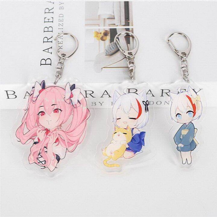 5pcs-ปรับแต่งอะนิเมะพวงกุญแจอะคริลิค-custom-pvc-พิมพ์จี้โลโก้-key-chain-photo-keyring-diy-ตกแต่งสำหรับกระเป๋าของขวัญ-dropship