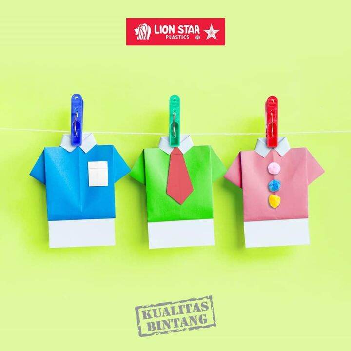 Jepitan Jemuran Baju Lion Star Jb Laundry Clips Lazada Indonesia