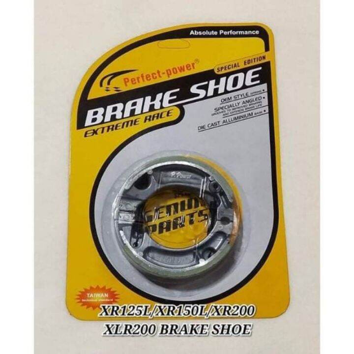 HONDA XR 125 XR150L XR200 XLR 200 BRAKE SHOE Lazada PH