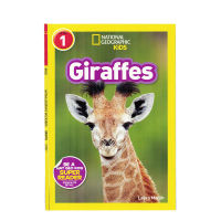 National Geographic Kids Readers: giraffes giraffe National Geographic graded reading level 1 English Enlightenment picture book for young children