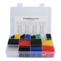 580 Pcs Heat Shrink Tube Set Assortment Electric Insulation Wrapping Sleeving Kit For Cable Wire Repair Accessory