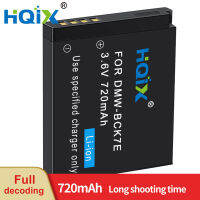 HQIX สำหรับ Panasoinc DMC-FH2 FH5 FH4 FH24 FH25 FH27 FH6 FH7 FH8 FP5 FP7FS14 FS35 FS16 FS22 FS28แบตเตอรี่ชาร์จ DMW-BCK7E กล้อง