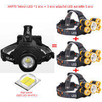 Headlamp HLZ-70 Power Bank, Genuine CREE XH-P70.2 LED, 4300 lumens.